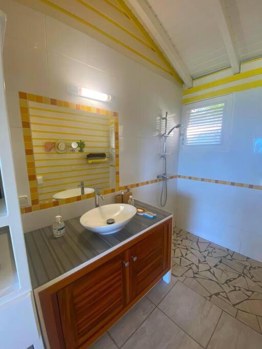 Bungalow Alnamaka : Vue Mer - Piscine - Plage A 5Mn 푸앵트-누아르 외부 사진