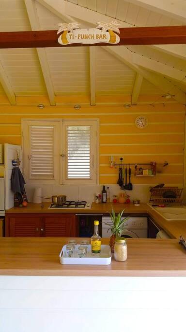 Bungalow Alnamaka : Vue Mer - Piscine - Plage A 5Mn 푸앵트-누아르 외부 사진