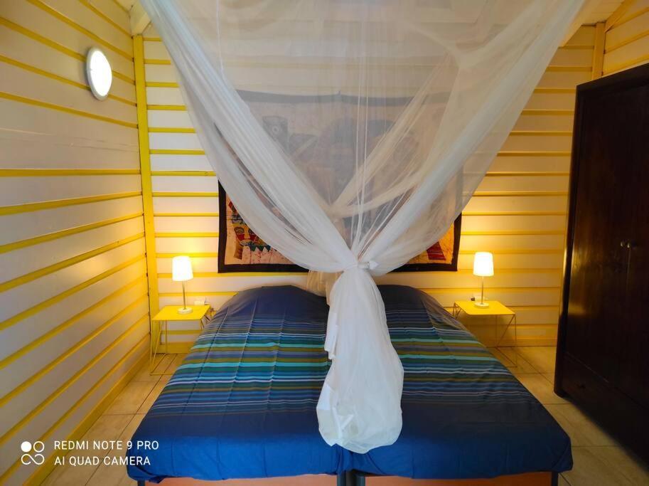 Bungalow Alnamaka : Vue Mer - Piscine - Plage A 5Mn 푸앵트-누아르 외부 사진